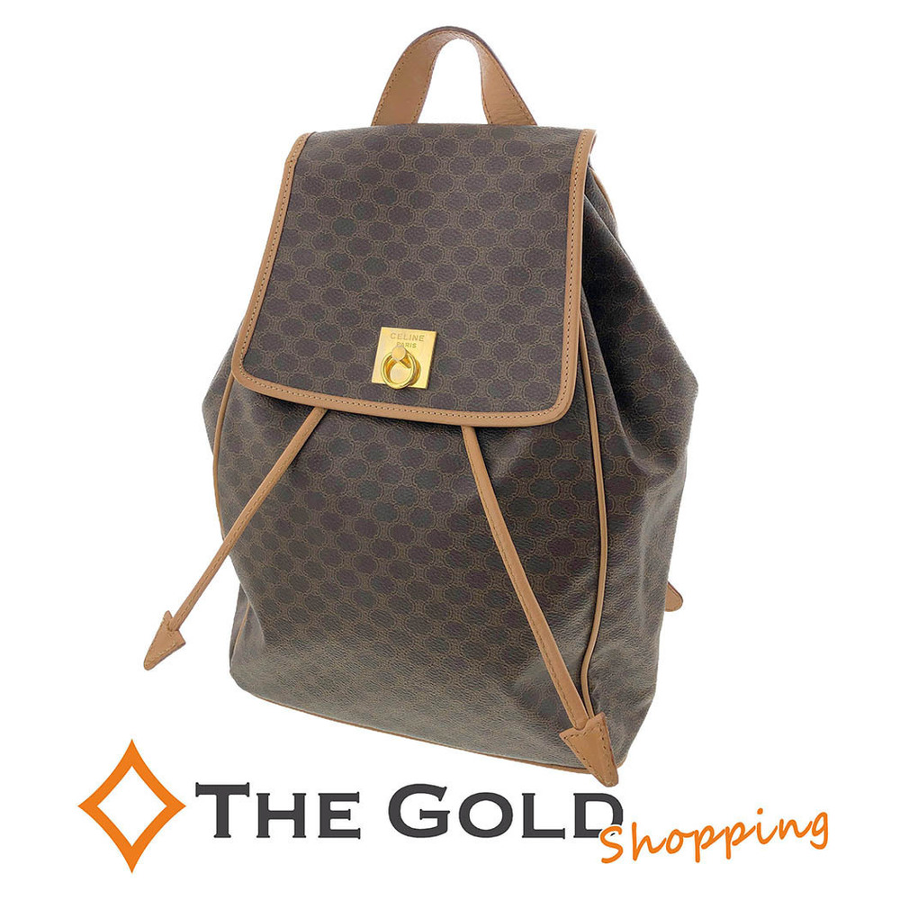 Celine Macadam Backpack Rucksack Brown